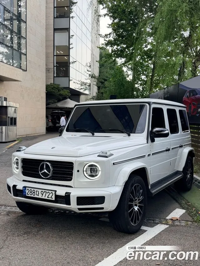 MERCEDES-BENZ G-CLASS W463B 2023 — 20 944 км, белый, Корея — под ключ — фото 12