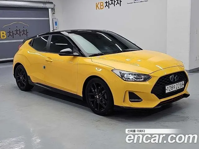 HYUNDAI VELOSTER 2019 — 95 956 км, жёлтый, Корея — под ключ — фото 4