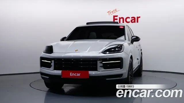 PORSCHE CAYENNE 2024 — 55 223 км, серебристо-серый, Корея — под ключ — фото 3