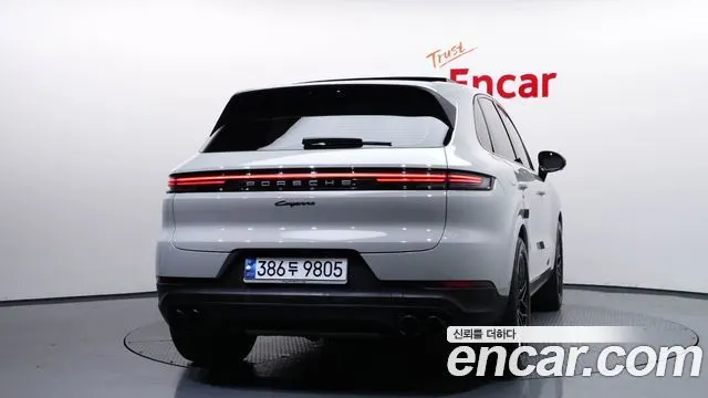 PORSCHE CAYENNE 2024 — 55 223 км, серебристо-серый, Корея — под ключ — фото 4