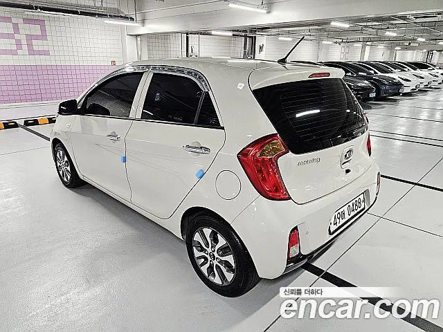 KIA MORNING 2016 — 118 890 км, белый-перламутр, Корея — под ключ — фото 5