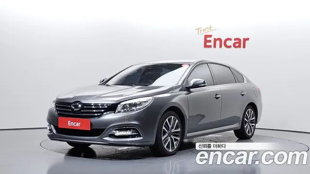RENAULT KOREA SM7 NOVA 2018 — 139 735 км, серый, Корея — под ключ — фото 1