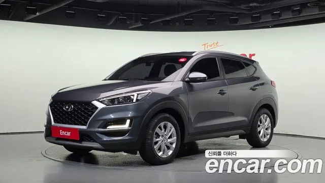 HYUNDAI TUCSON 2019 — 163 044 км, серый, Корея — под ключ — фото 1