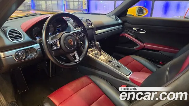 PORSCHE 718 BOXSTER 2017 — 75 500 км, серый, Корея — под ключ — фото 7