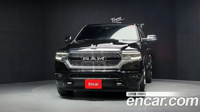DODGE RAM PICKUP 2019 — 80 881 км, чёрный, Корея — под ключ — фото 3