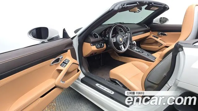 PORSCHE 718 BOXSTER 2023 — 22 253 км, серебристо-серый, Корея — под ключ — фото 10