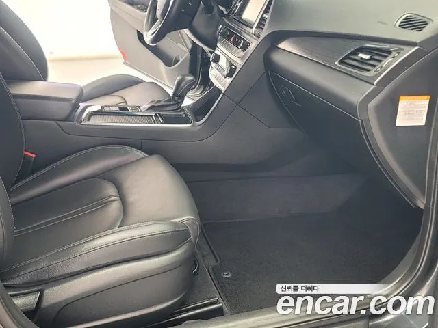 HYUNDAI SONATA HYBRID 2019 — 158 000 км, серый, Корея — под ключ — фото 7