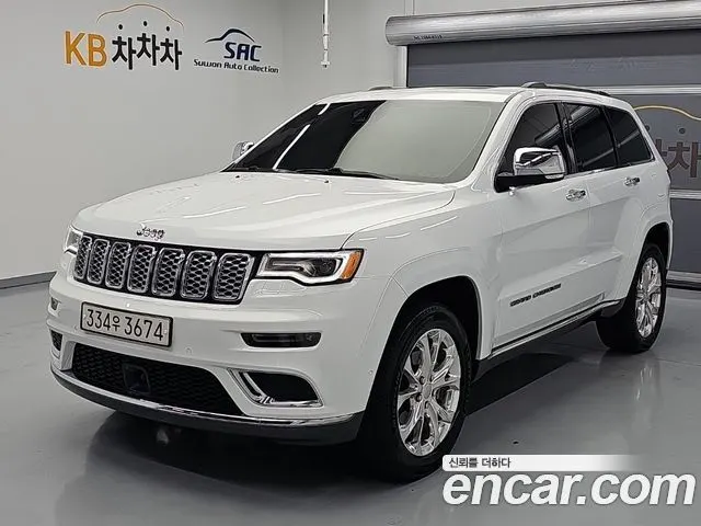 JEEP GRAND CHEROKEE 2020 — 22 820 км, белый, Корея — под ключ — фото 2