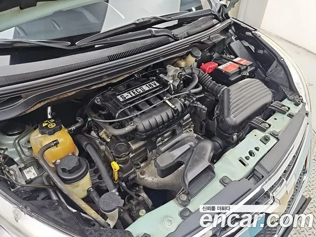 CHEVROLET SPARK 2012 — 128 000 км, тёмно-зелёный, Корея — под ключ — фото 6