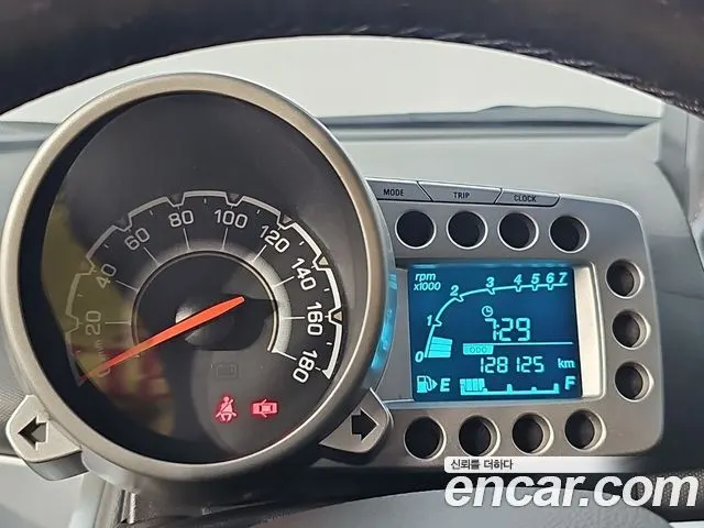 CHEVROLET SPARK 2012 — 128 000 км, тёмно-зелёный, Корея — под ключ — фото 7