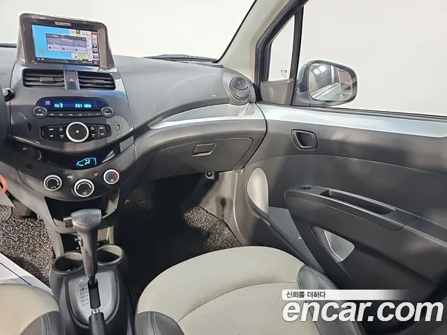CHEVROLET SPARK 2012 — 128 000 км, тёмно-зелёный, Корея — под ключ — фото 10