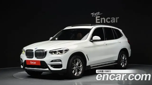 BMW X3 2019 — 208 268 км, белый, Корея — под ключ — фото 1