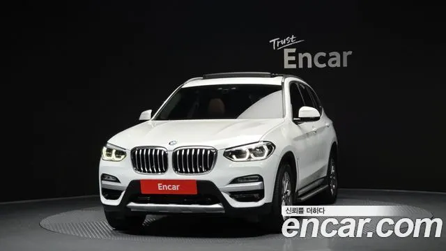 BMW X3 2019 — 208 268 км, белый, Корея — под ключ — фото 3