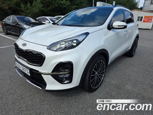 KIA SPORTAGE THE BOLD 2019 — 50 227 км, белый, Корея — под ключ — фото 1