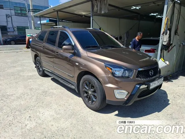 KGM KORANDO SPORTS 2016 — 259 657 км, коричневый, Корея — под ключ — фото 1