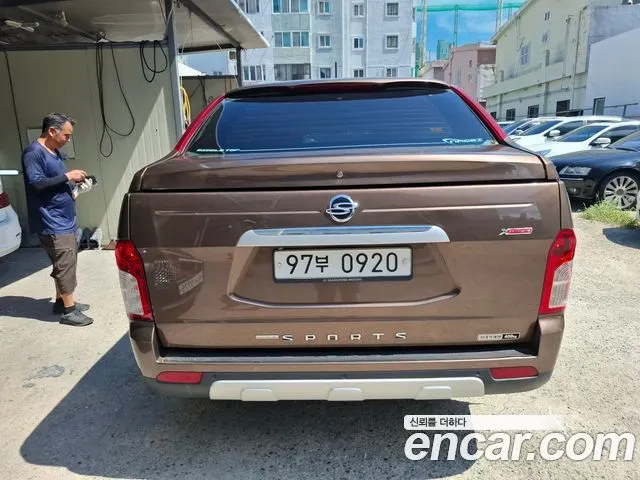 KGM KORANDO SPORTS 2016 — 259 657 км, коричневый, Корея — под ключ — фото 3