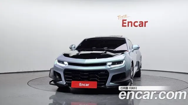 CHEVROLET CAMARO 2017 — 102 407 км, светло-серебристый, Корея — под ключ — фото 3