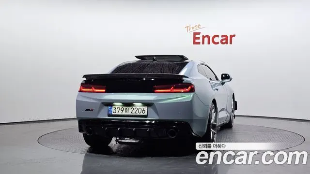 CHEVROLET CAMARO 2017 — 102 407 км, светло-серебристый, Корея — под ключ — фото 4