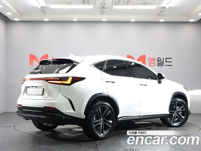 LEXUS NX350H 2025 — 4 931 км, белый, Корея — под ключ — фото 2