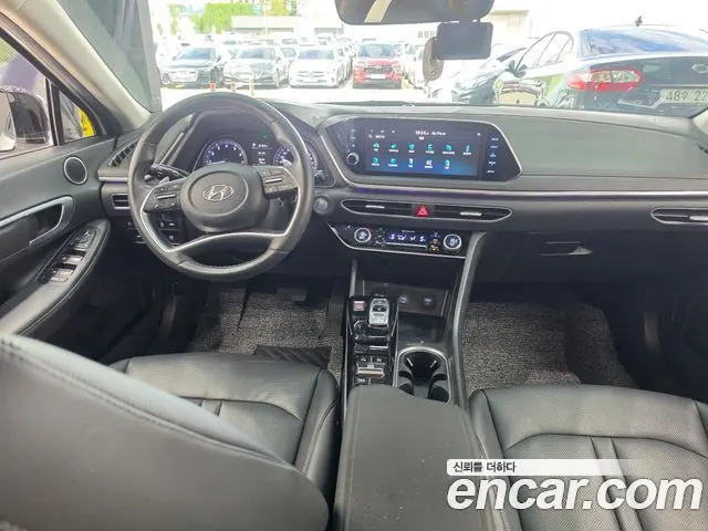 HYUNDAI SONATA HYBRID 2022 — 85 000 км, белый-перламутр, Корея — под ключ — фото 8