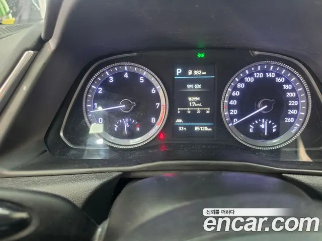 HYUNDAI SONATA HYBRID 2022 — 85 000 км, белый-перламутр, Корея — под ключ — фото 9