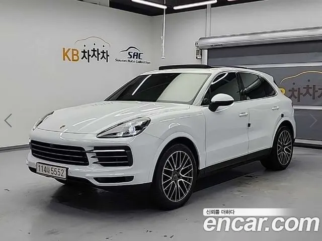 PORSCHE CAYENNE 2020 — 158 372 км, белый, Корея — под ключ — фото 2