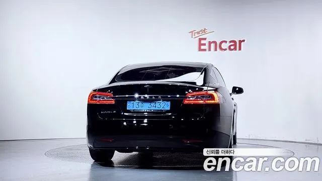 TESLA MODEL S 2019 — 192 759 км, чёрный, Корея — под ключ — фото 4