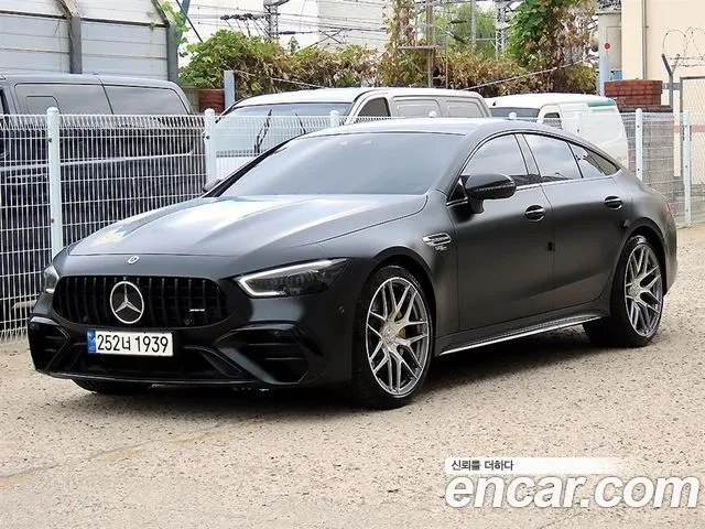 MERCEDES-BENZ AMG GT 2023 — 4 700 км, чёрный, Корея — под ключ — фото 12