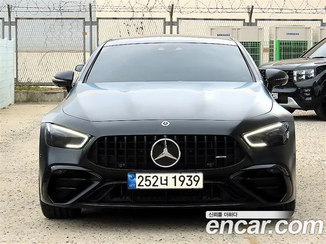 MERCEDES-BENZ AMG GT 2023 — 4 700 км, чёрный, Корея — под ключ — фото 3