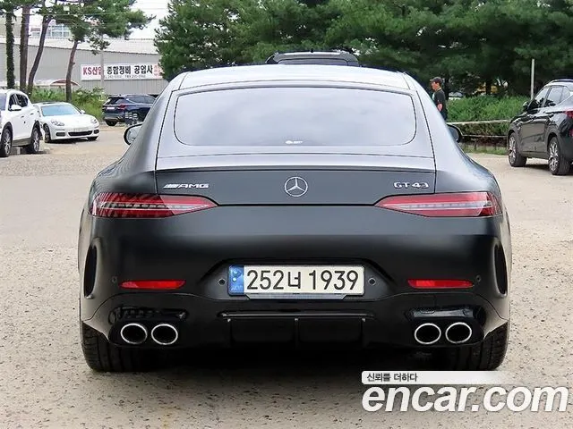 MERCEDES-BENZ AMG GT 2023 — 4 700 км, чёрный, Корея — под ключ — фото 4