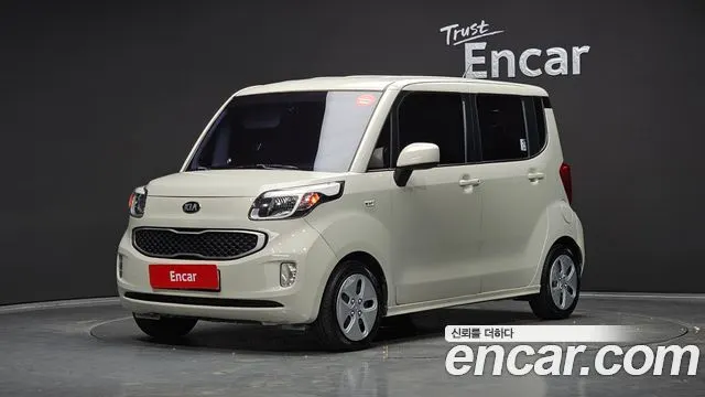 KIA RAY 2016 — 107 957 км, белый-перламутр, Корея — под ключ — фото 1