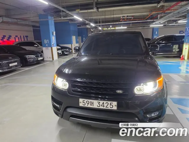 LAND ROVER RANGE ROVER SPORT 2017 — 73 739 км, чёрный, Корея — под ключ — фото 12