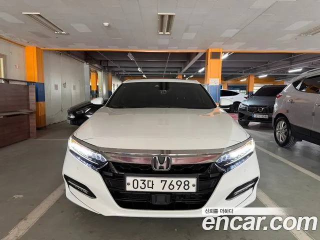 HONDA ACCORD 1 2019 — 133 000 км, белый, Корея — под ключ — фото 1