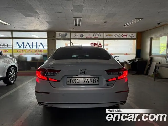 HONDA ACCORD 1 2019 — 133 000 км, белый, Корея — под ключ — фото 2