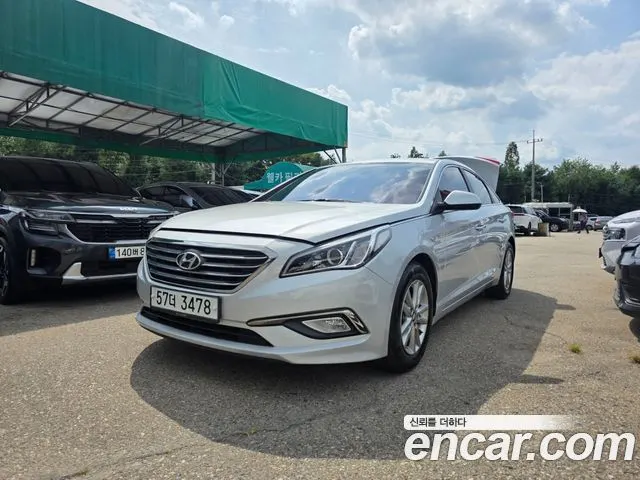 HYUNDAI SONATA 2015 — 85 585 км, серебристый, Корея — под ключ — фото 12