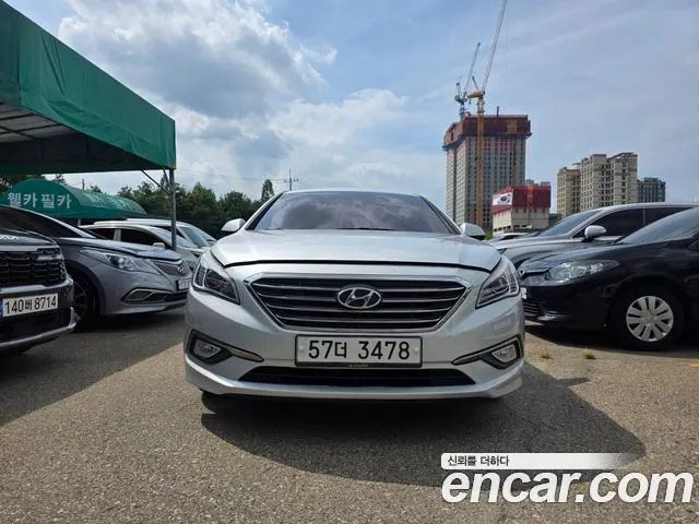 HYUNDAI SONATA 2015 — 85 585 км, серебристый, Корея — под ключ — фото 3