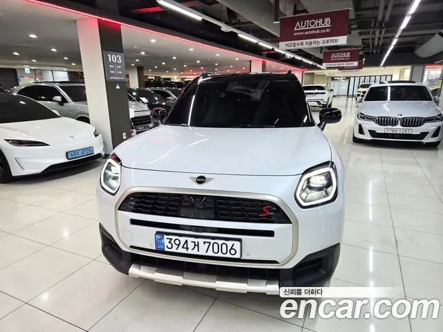 MINI COOPER S COUNTRYMAN 2026 — 54 км, белый, Корея — под ключ — фото 1
