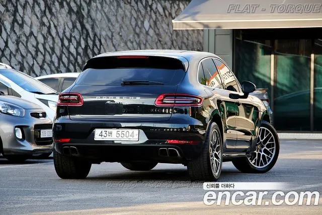 PORSCHE MACAN 2018 — 63 002 км, чёрный, Корея — под ключ — фото 2