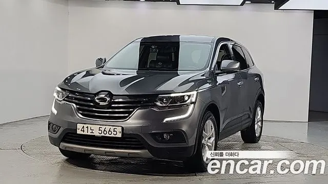 RENAULT KOREA QM6 2017 — 152 938 км, серый, Корея — под ключ — фото 1