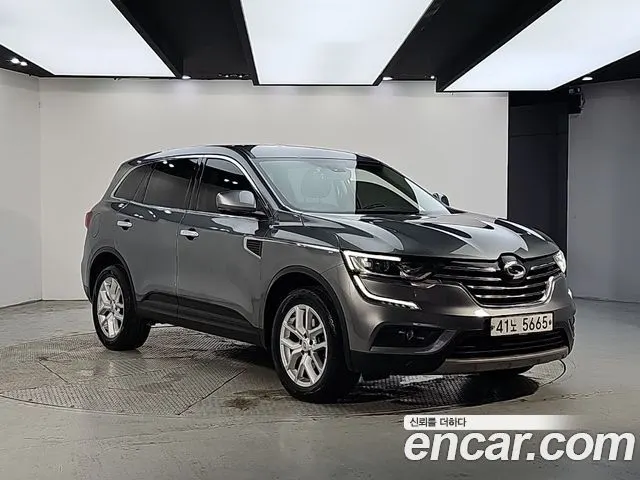 RENAULT KOREA QM6 2017 — 152 938 км, серый, Корея — под ключ — фото 2