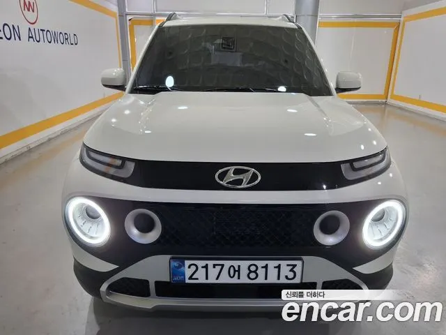 HYUNDAI CASPER 2024 — 17 500 км, белый-перламутр, Корея — под ключ — фото 1