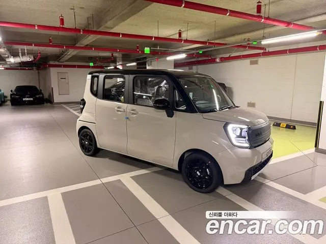 KIA KIA RAY 2027 — 4 км, белый-перламутр, Корея — под ключ — фото 2