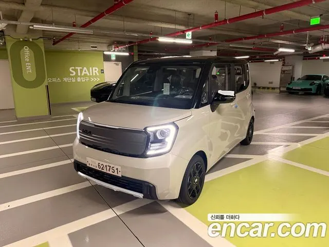 KIA KIA RAY 2027 — 4 км, белый-перламутр, Корея — под ключ — фото 12