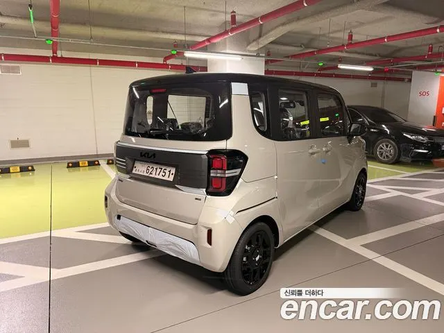KIA KIA RAY 2027 — 4 км, белый-перламутр, Корея — под ключ — фото 4
