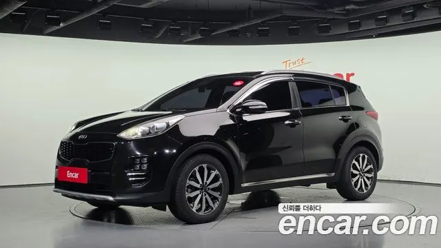 KIA SPORTAGE 2018 — 203 175 км, чёрный, Корея — под ключ — фото 1