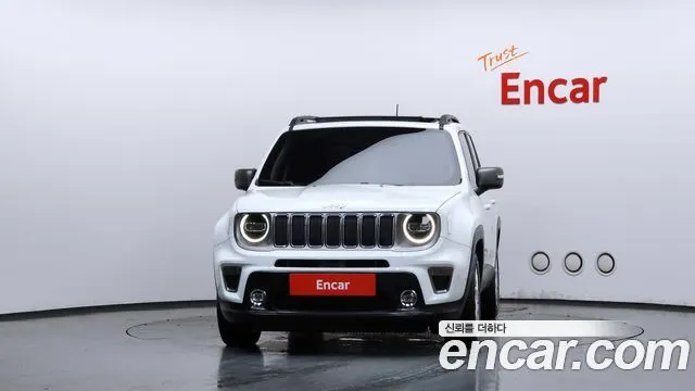JEEP RENEGADE 2021 — 90 294 км, белый, Корея — под ключ — фото 3