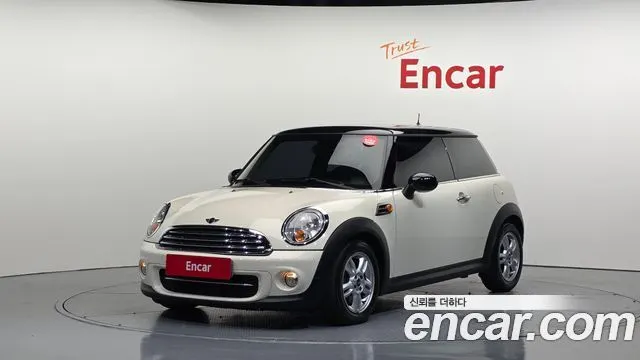 MINI COOPER D 2012 — 114 461 км, белый-перламутр, Корея — под ключ — фото 1