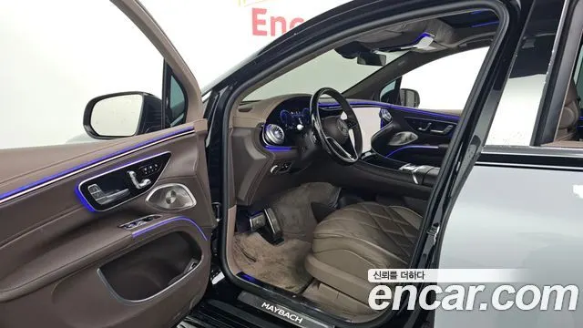 MERCEDES-BENZ EQS SUV X296 2024 — 14 588 км, серебристо-серый, Корея — под ключ — фото 10