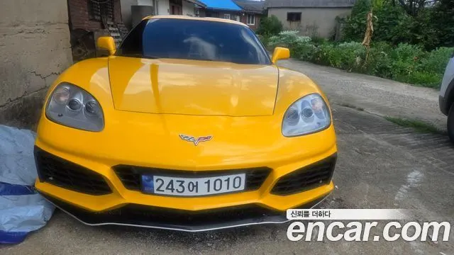 CHEVROLET CORVETTE 2012 — 165 000 км, жёлтый, Корея — под ключ — фото 4