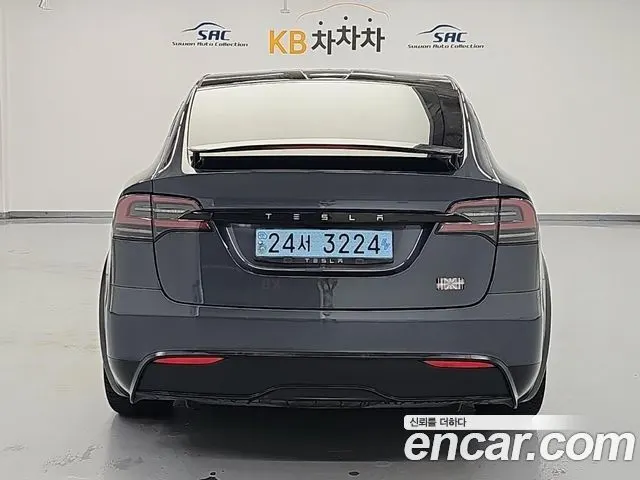 TESLA MODEL X 2023 — 105 783 км, серебристый, Корея — под ключ — фото 4
